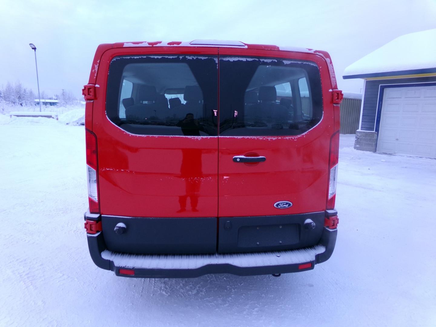 2021 Red Ford Transit (1FBAX9Y89MK) with an 3.5L V6 DOHC 24V engine, 6-Speed Automatic transmission, located at 2630 Philips Field Rd., Fairbanks, AK, 99709, (907) 458-0593, 64.848068, -147.780609 - Photo#3